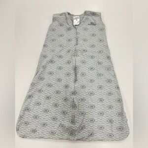 0074 Gray football Patterned baby sleep sack